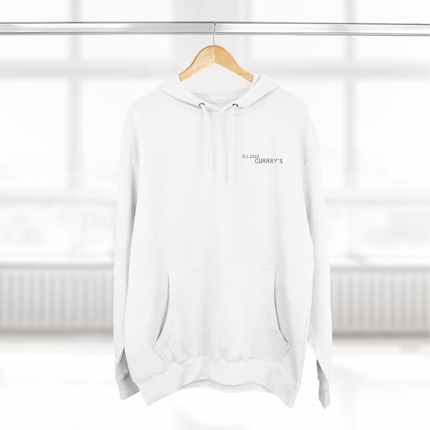 Men's Three-Panel Fleece Hoodie