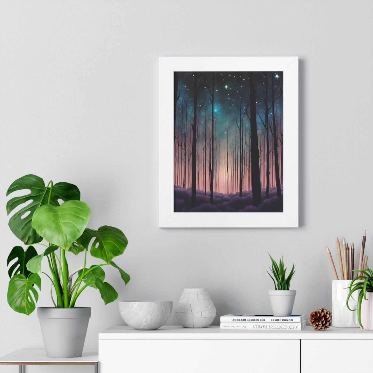 Starry Night Forest