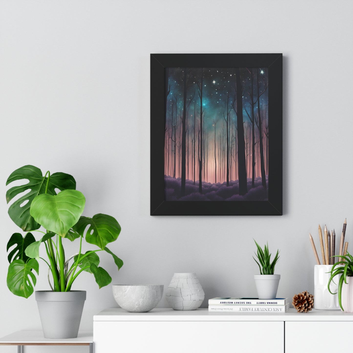 Starry Night Forest