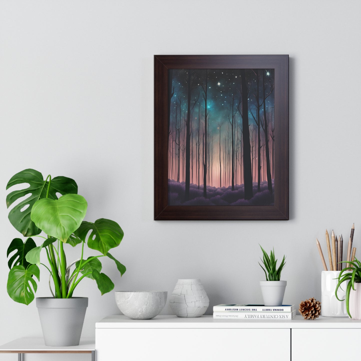 Starry Night Forest