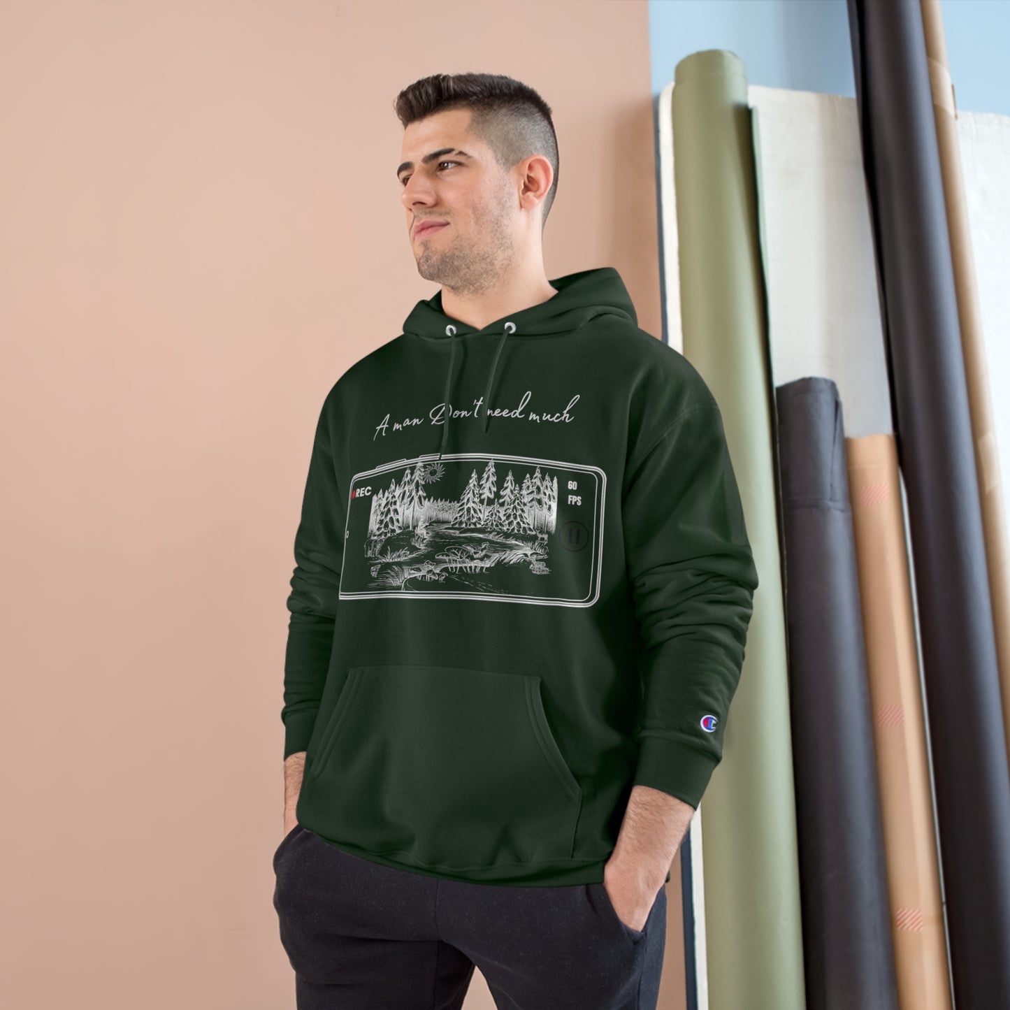 Champion Style Lake View Hoodie