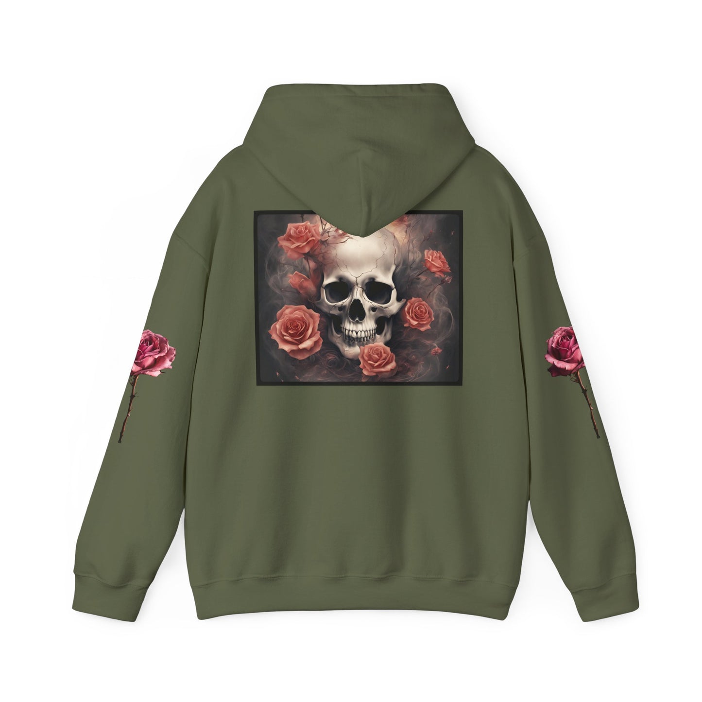 Skull and Roses Hoodie