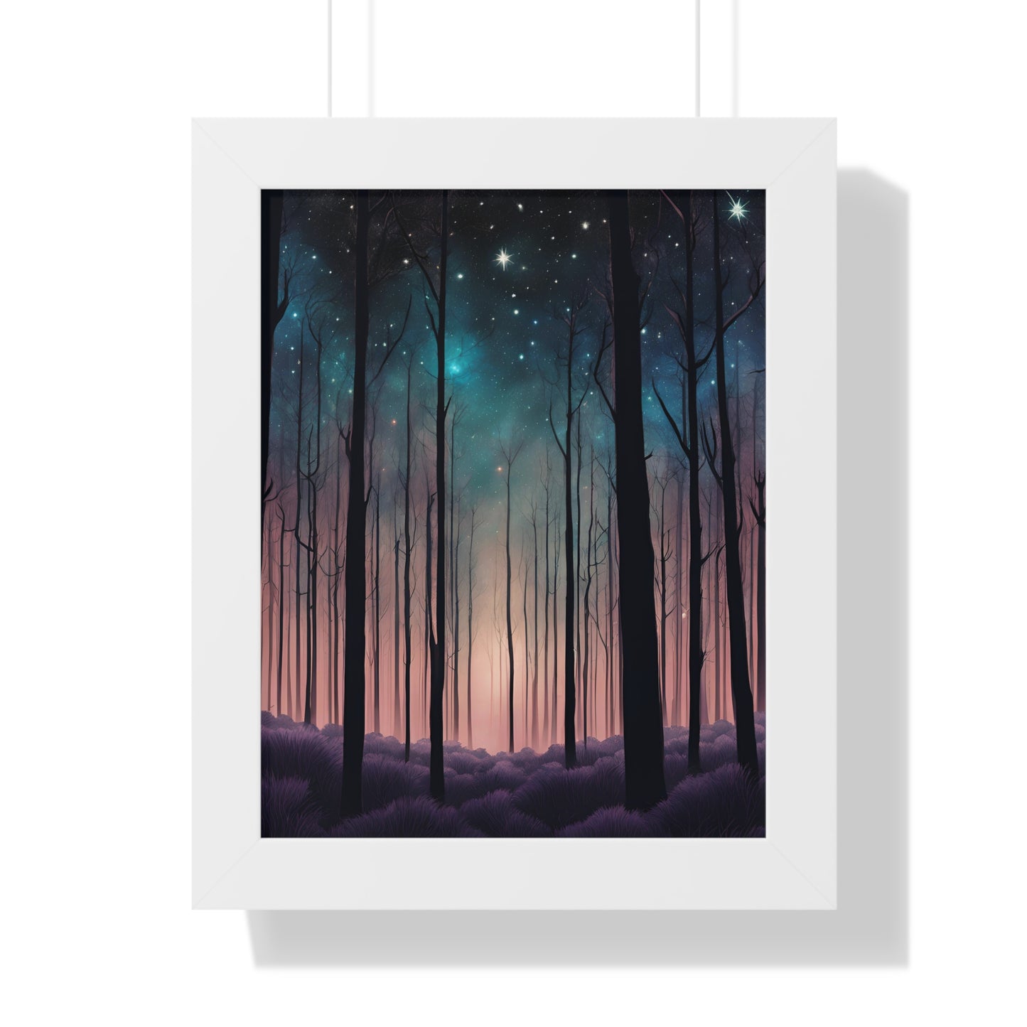 Starry Night Forest